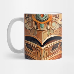 tribal helmet Mug